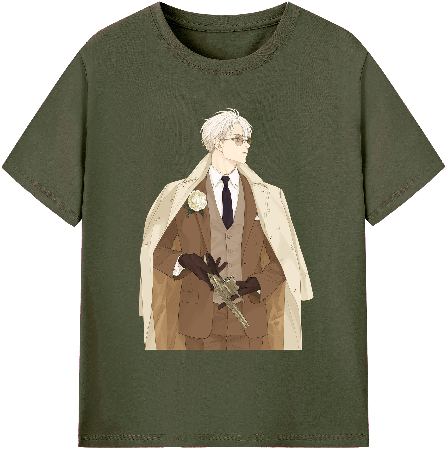 （画像用） 呪術廻戦 Jujutsu Kaisen 綿100％ メンズ半袖Tシャツ｜肌触りやわらか＆通気性